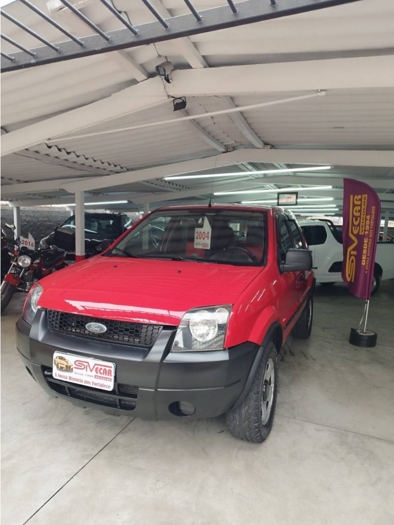 FORD - ECOSPORT - 2004/2004 - Vermelha - Sob Consulta