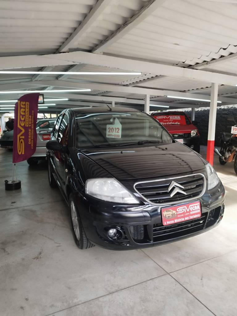 CITROËN - C3 - 2012/2012 - Preta - Sob Consulta