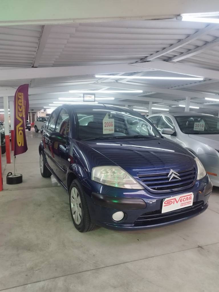 CITROËN - C3 - 2006/2006 - Azul - Sob Consulta