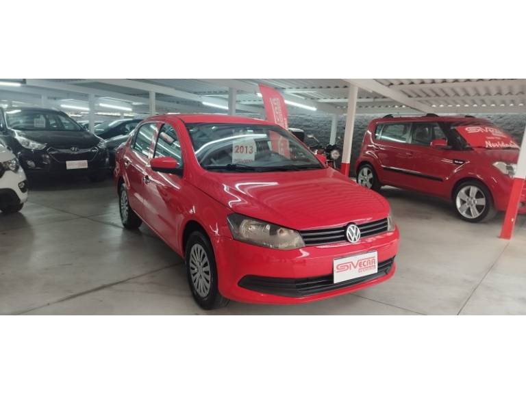 VOLKSWAGEN - VOYAGE - 2013/2013 - Vermelha - R$ 37.900,00