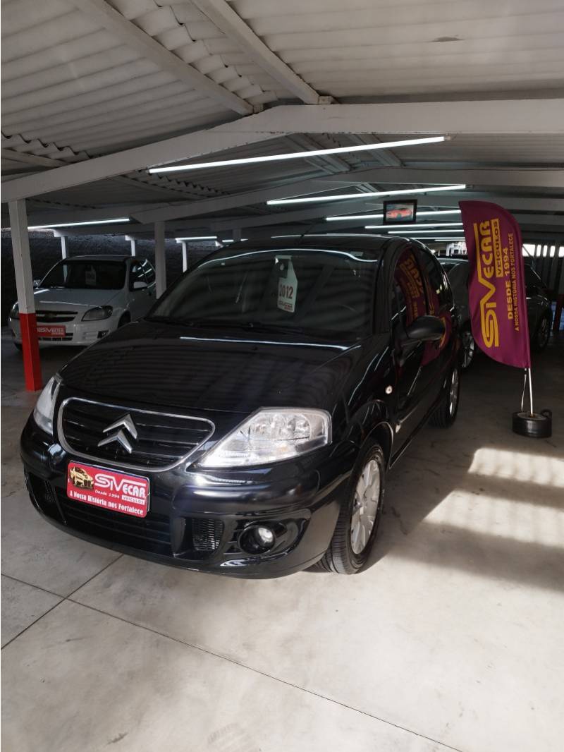CITROËN - C3 - 2012/2012 - Preta - Sob Consulta