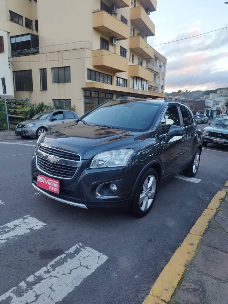 CHEVROLET - TRACKER - 2014/2014 - Cinza - Sob Consulta
